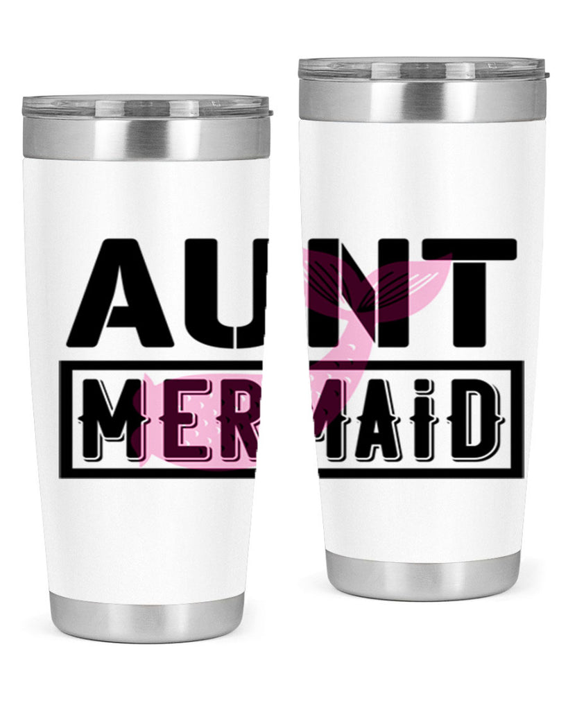 Aunt mermaid 17#- mermaid- Tumbler