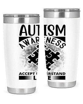 Autism awareness Style 43#- autism- Tumbler