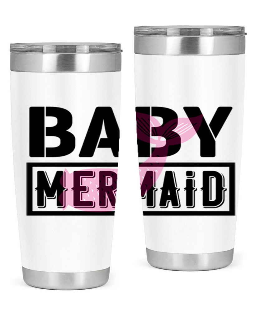 Baby mermaid 29#- mermaid- Tumbler