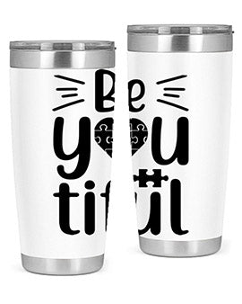 Be you Style 44#- autism- Tumbler