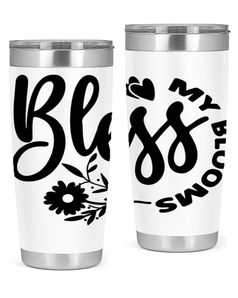 Bless My Blooms47#- spring- Tumbler