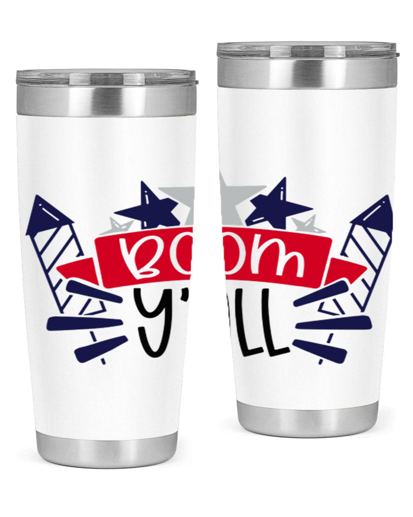 Boom Yall Style 146#- Fourt Of July- Tumbler
