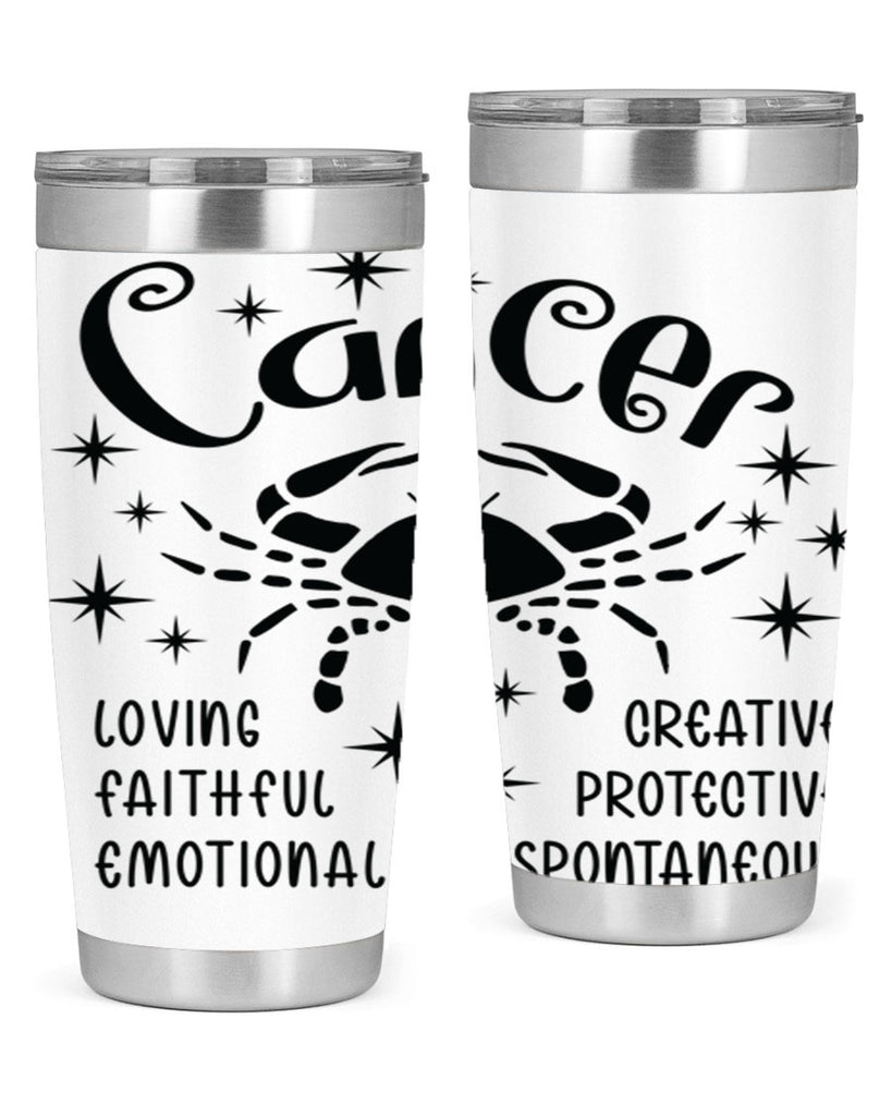 Cancer 144#- zodiac- Tumbler