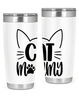 Cat Mommy Style 88#- cat- Tumbler