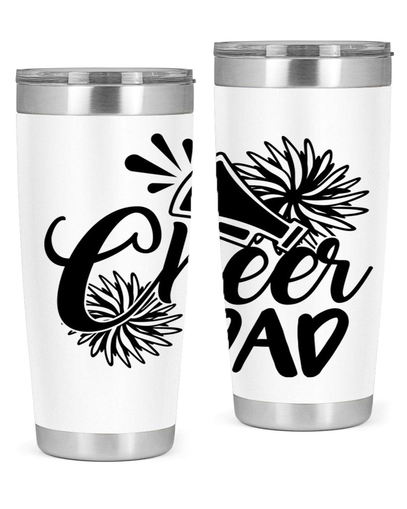 Cheer dad 1391#- cheer- Tumbler
