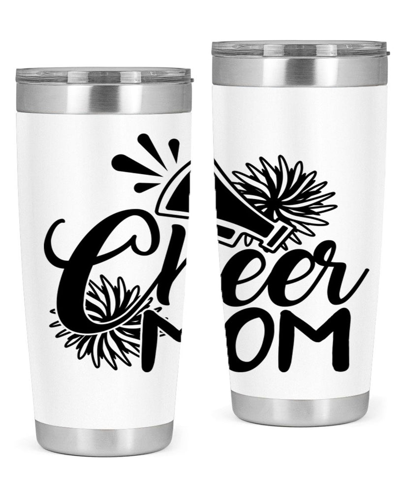 Cheer mom 1385#- cheer- Tumbler