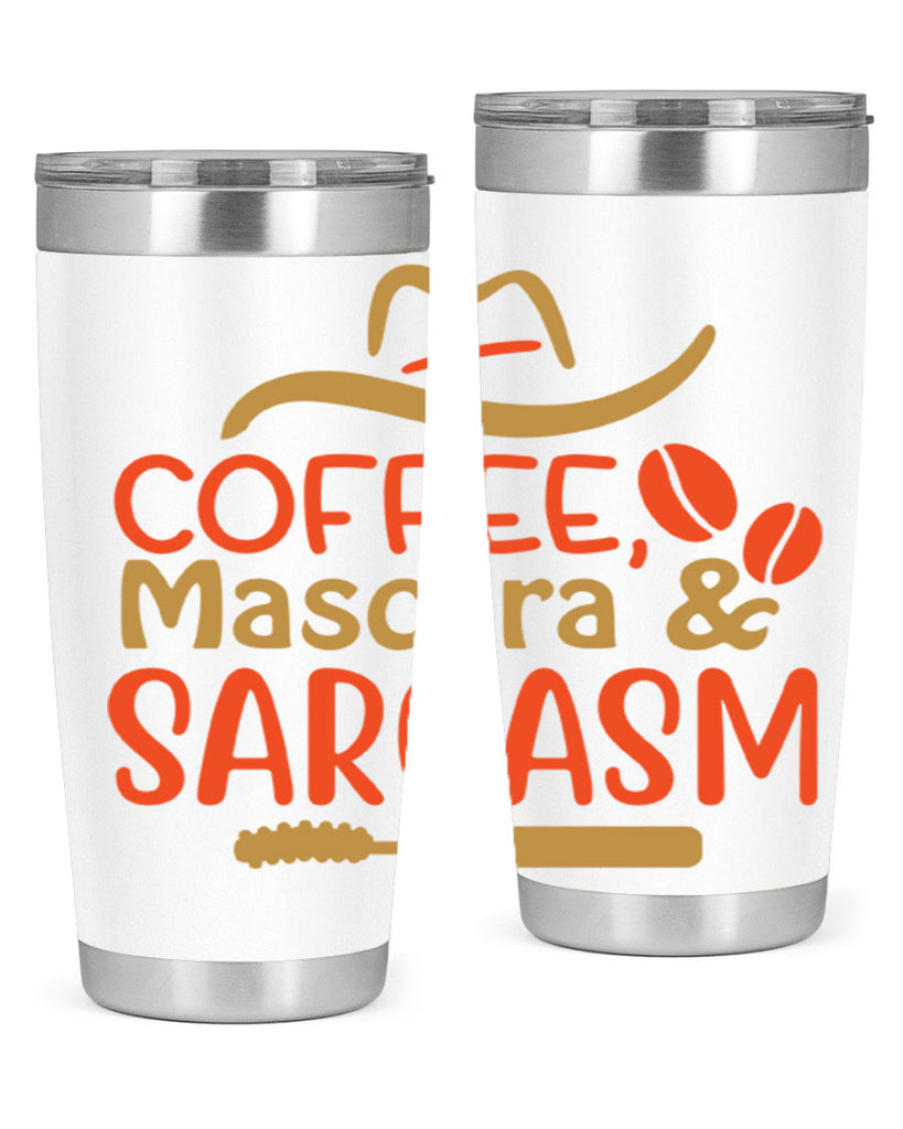 Coffee Mascara Sarcasm 21#- fashion- Cotton Tank