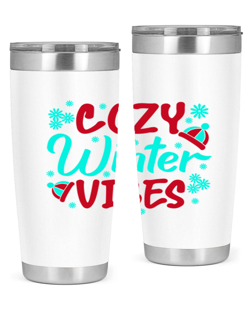 Cozy Winter Vibes Winter 83#- winter- Tumbler