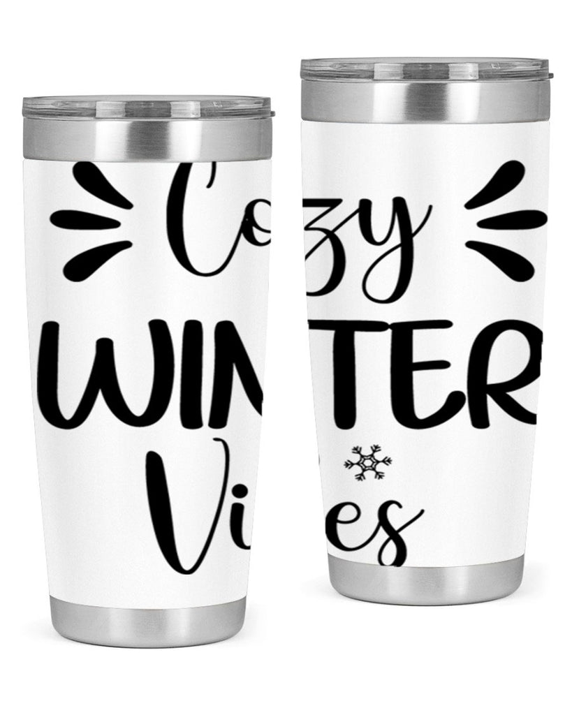 Cozy Winter Vibes76#- winter- Tumbler