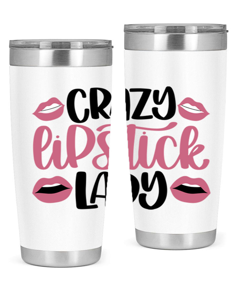 Crazy Lipstick Lady Style 107#- make up- Tumbler