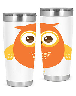 Cute Owl A TurtleRabbit 2#- owl- Tumblers