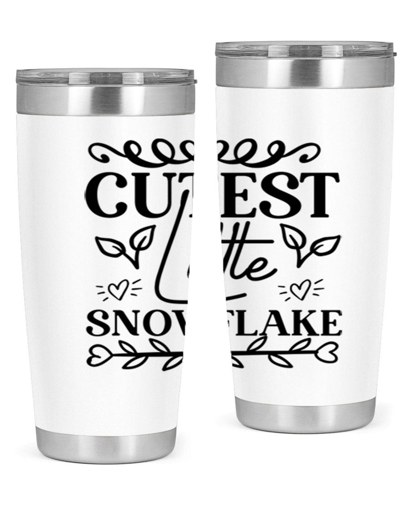 Cutest Little Snowflake 88#- winter- Tumbler