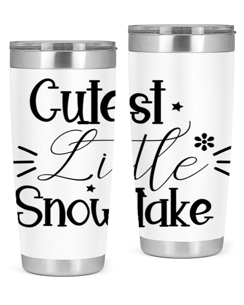 Cutest Little Snowflake90#- winter- Tumbler