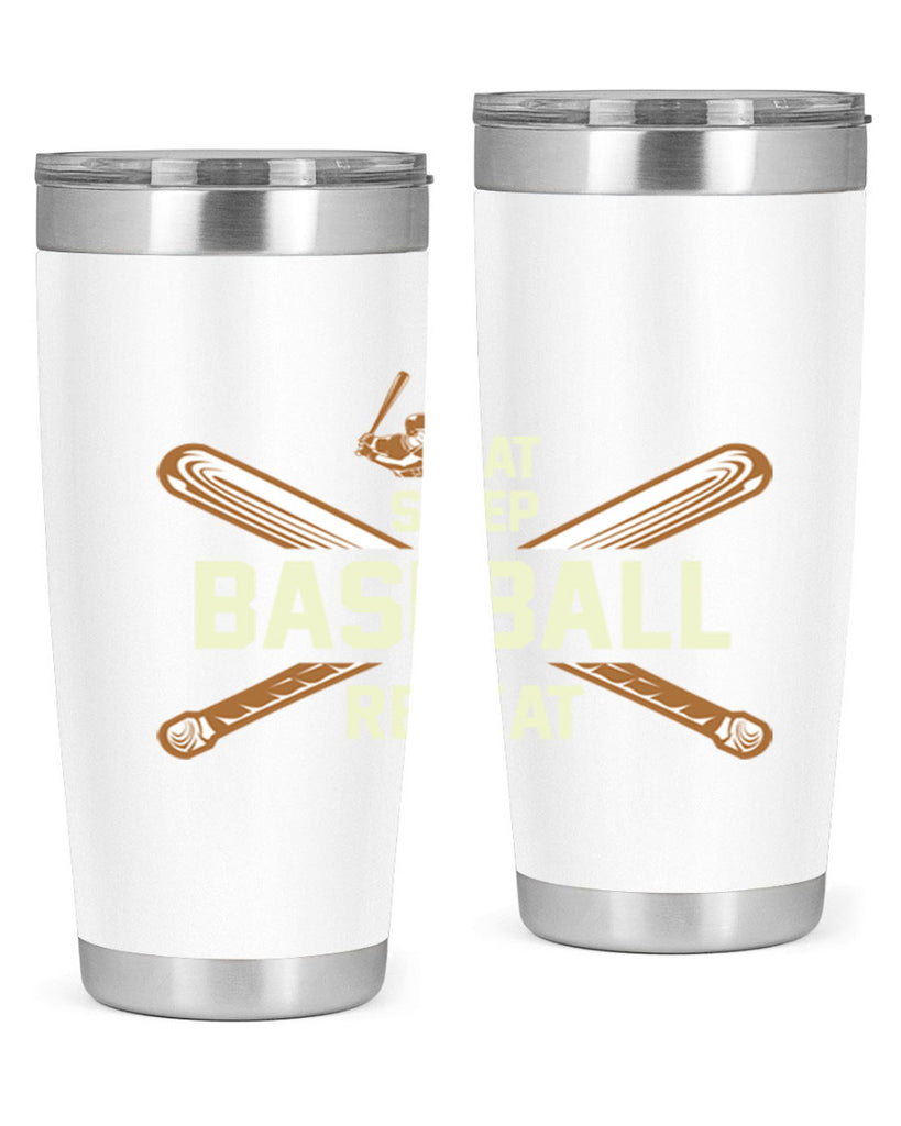 Eat 1285#- baseball- Tumbler