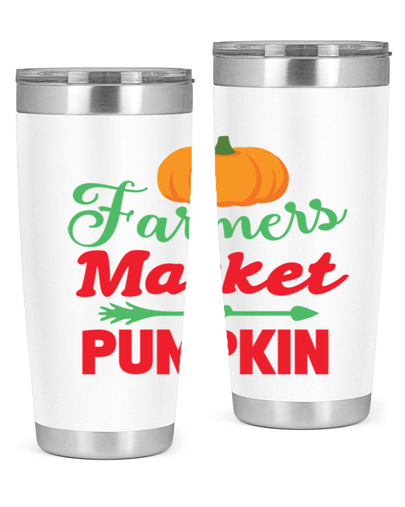 FarmersMarketPumpkin 180#- fall- Tumbler