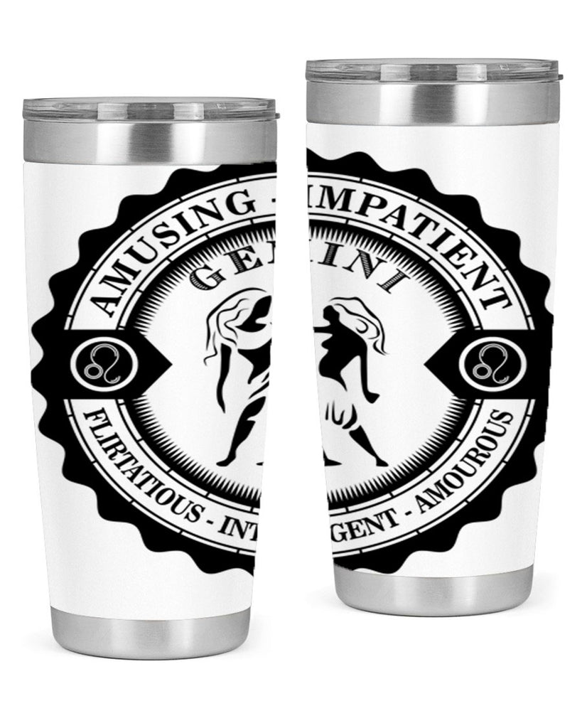 Gemini 11#- zodiac- Tumbler
