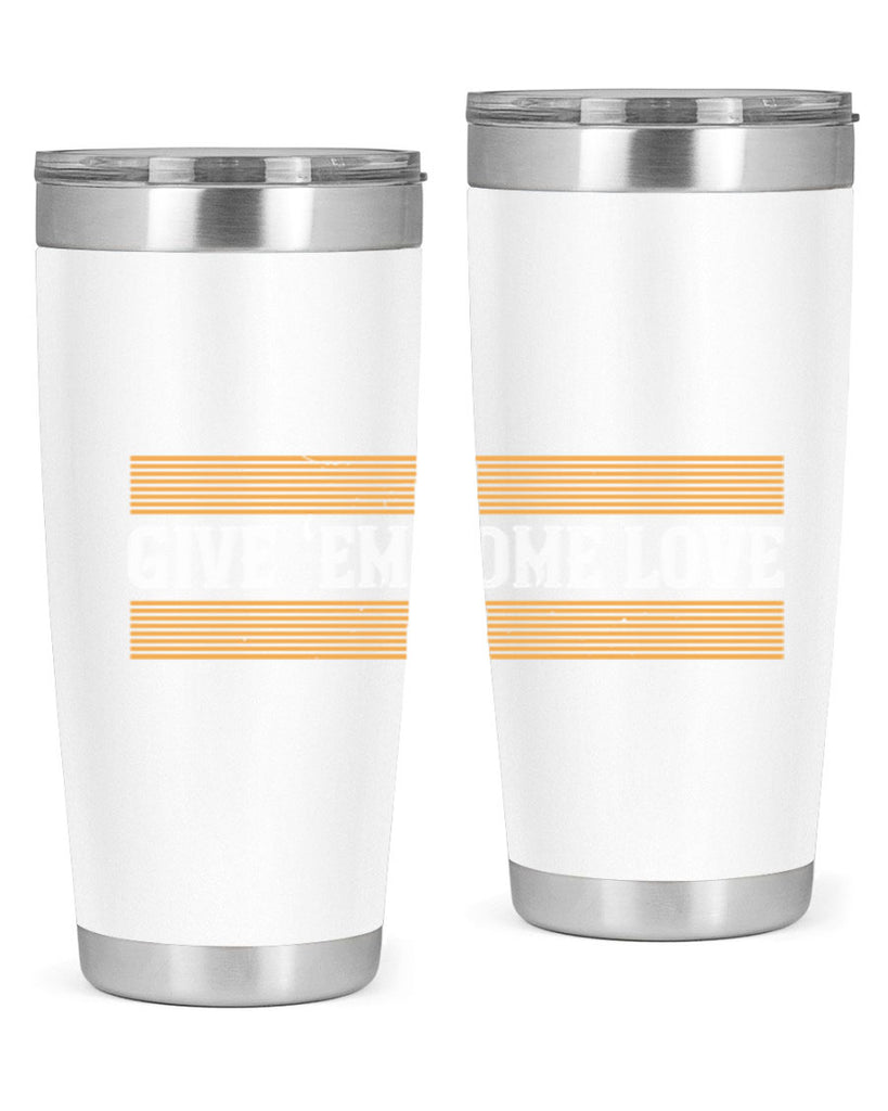 Give ‘em some love 2258#- badminton- Tumbler