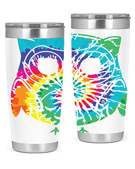 Graphic Owl Tiedye A TurtleRabbit 8#- owl- Tumblers