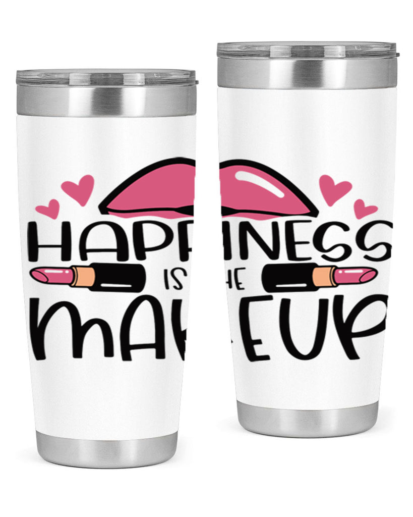 Hapiness Is The Makeup Style 95#- make up- Tumbler