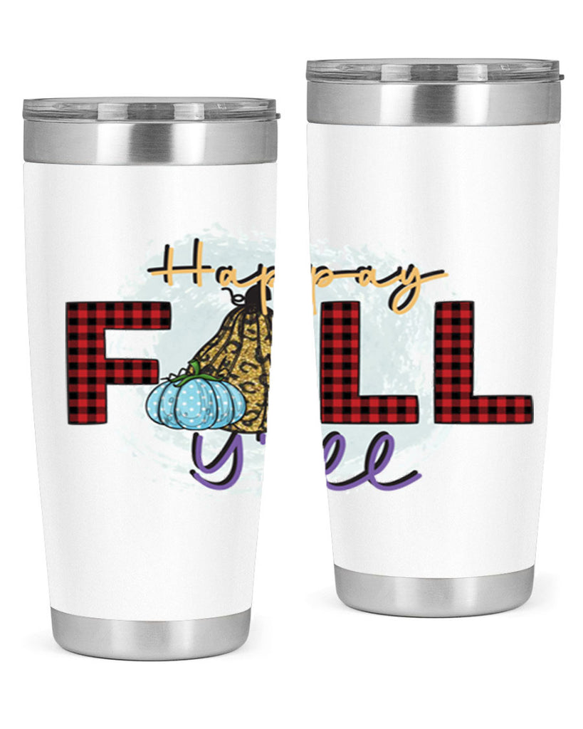 Happay Fall Y all 217#- fall- Tumbler