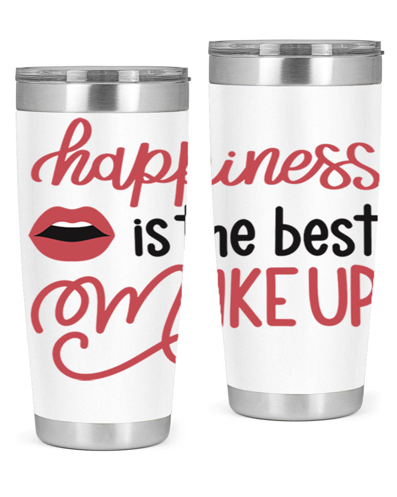Happiness is the Best Makeup Style 94#- make up- Tumbler