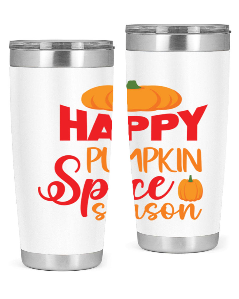 HappyPumpkinSpiceSeason 259#- fall- Tumbler