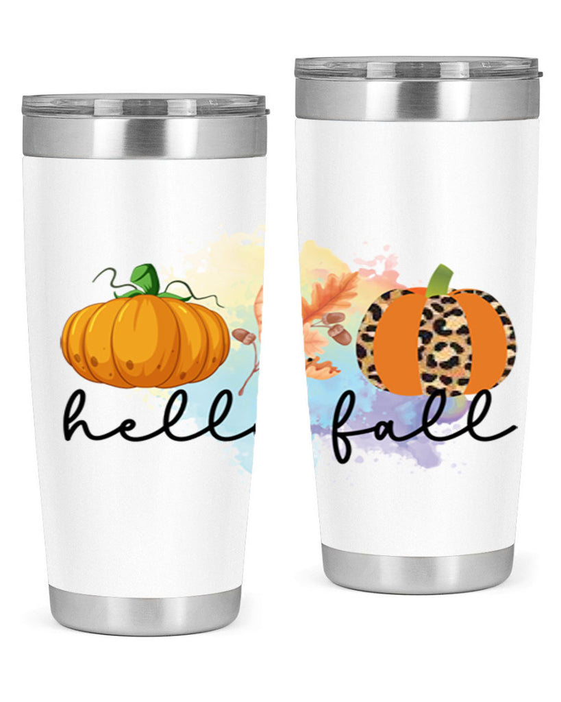 Hello Fall 277#- fall- Tumbler