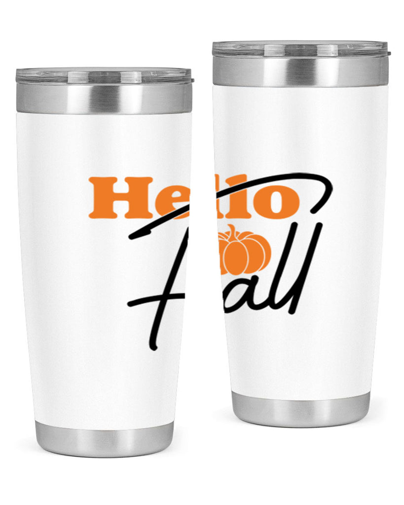 Hello Fall 279#- fall- Tumbler