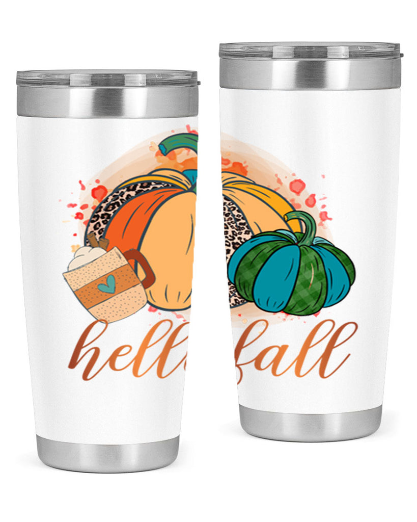 Hello Fall 282#- fall- Tumbler