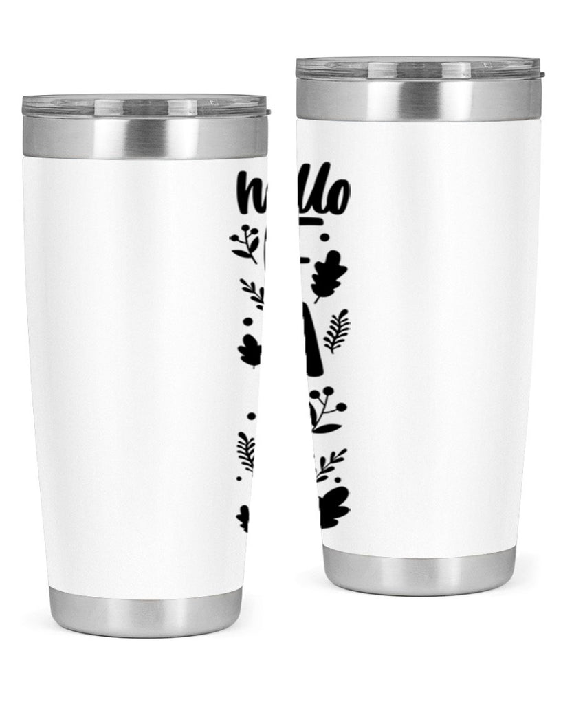 Hello Fall 495#- fall- Tumbler