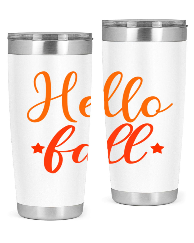 Hello Fall Design 278#- fall- Tumbler