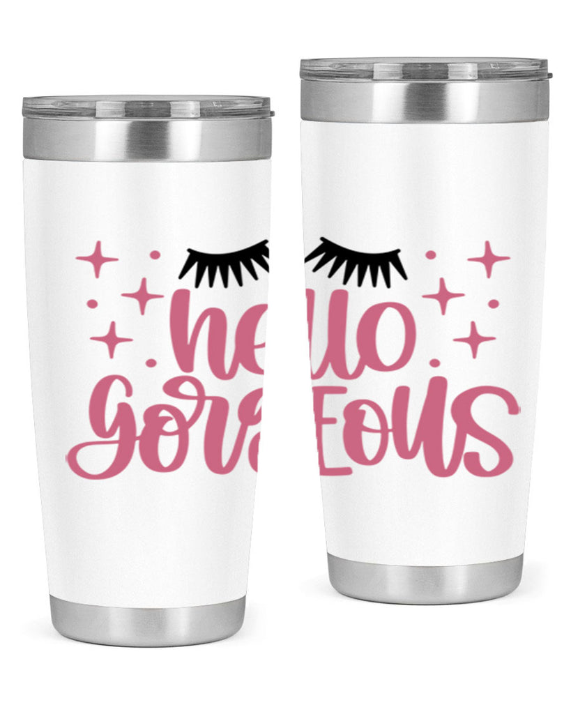 Hello Gorgeous Style 89#- make up- Tumbler