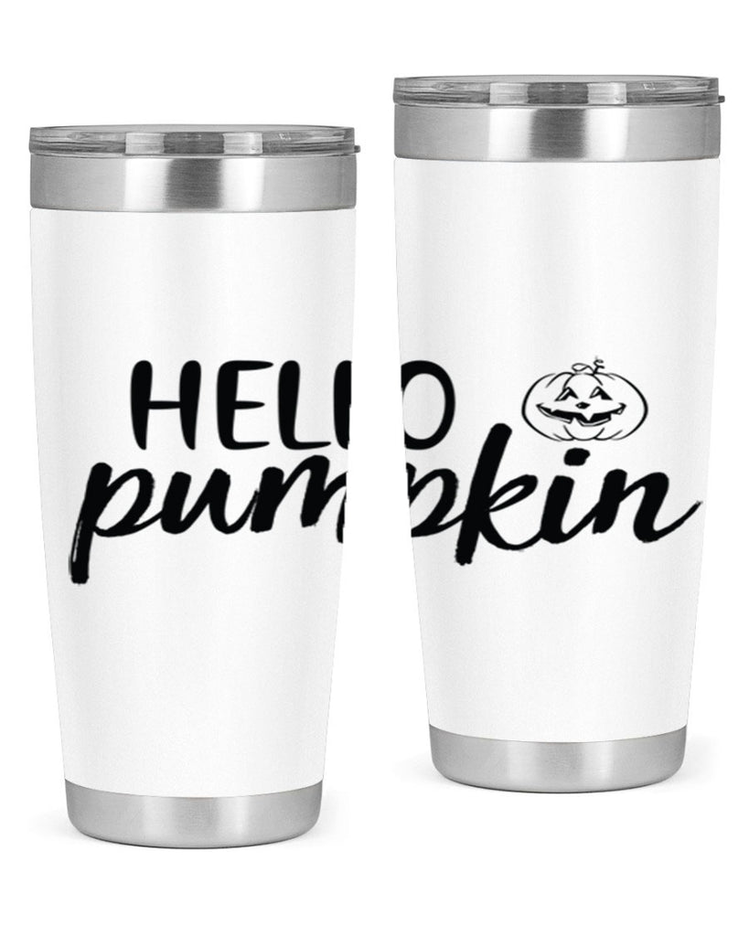 Hello Pumpkin 286#- fall- Tumbler