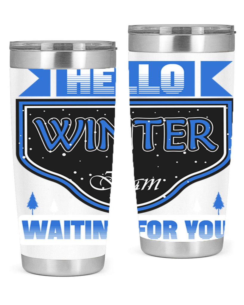 Hello Winter 164#- winter- Tumbler