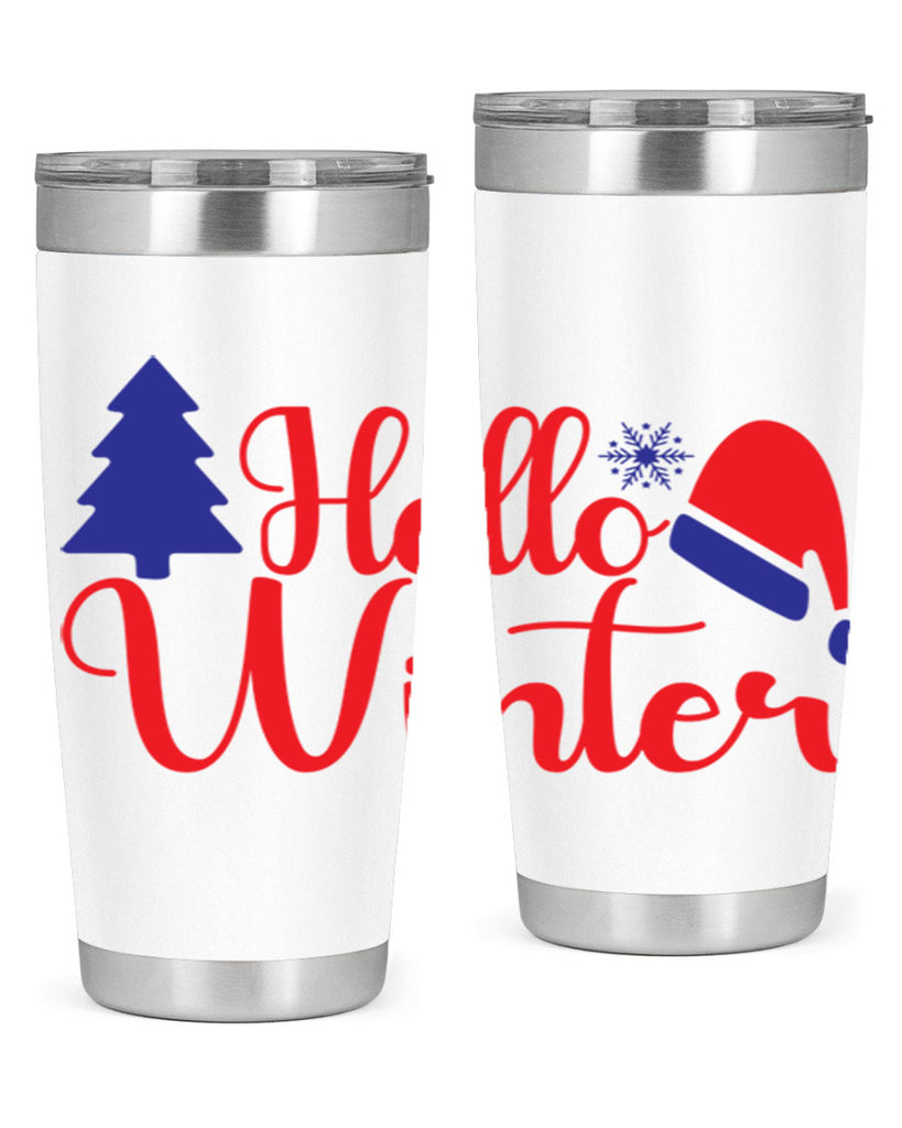 Hello Winter 179#- winter- Tumbler