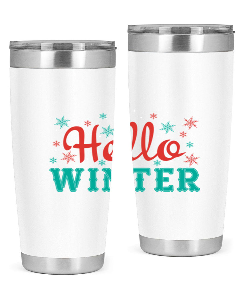 Hello Winter 182#- winter- Tumbler