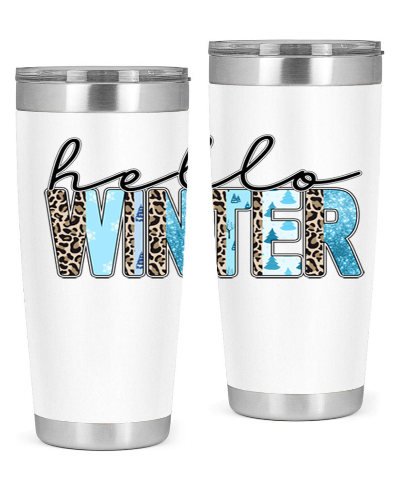 Hello Winter 189#- winter- Tumbler