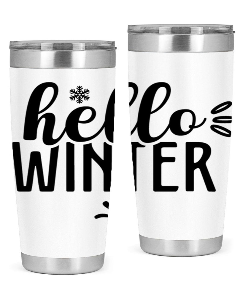 Hello Winter171#- winter- Tumbler