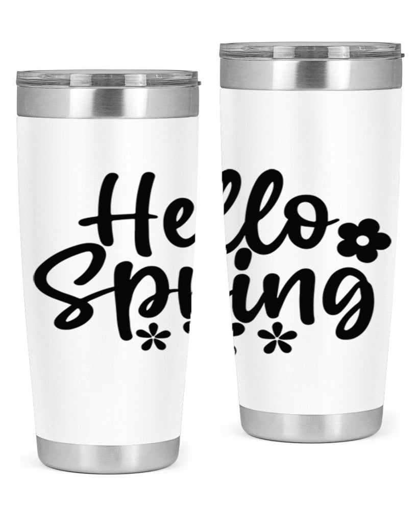 Hello spring  design 232#- spring- Tumbler