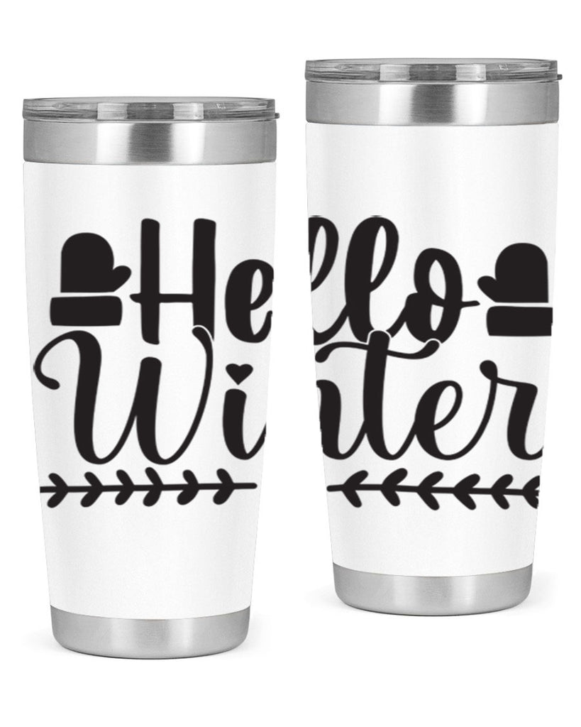 Hello winter 184#- winter- Tumbler