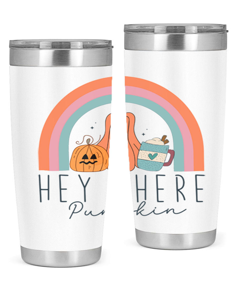 Hey There Pumpkin 309#- fall- Tumbler