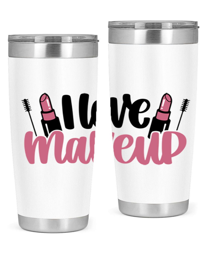 I Love Makeup Style 80#- make up- Tumbler