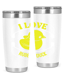 I Love Rubber duck Style 41#- duck- Tumbler