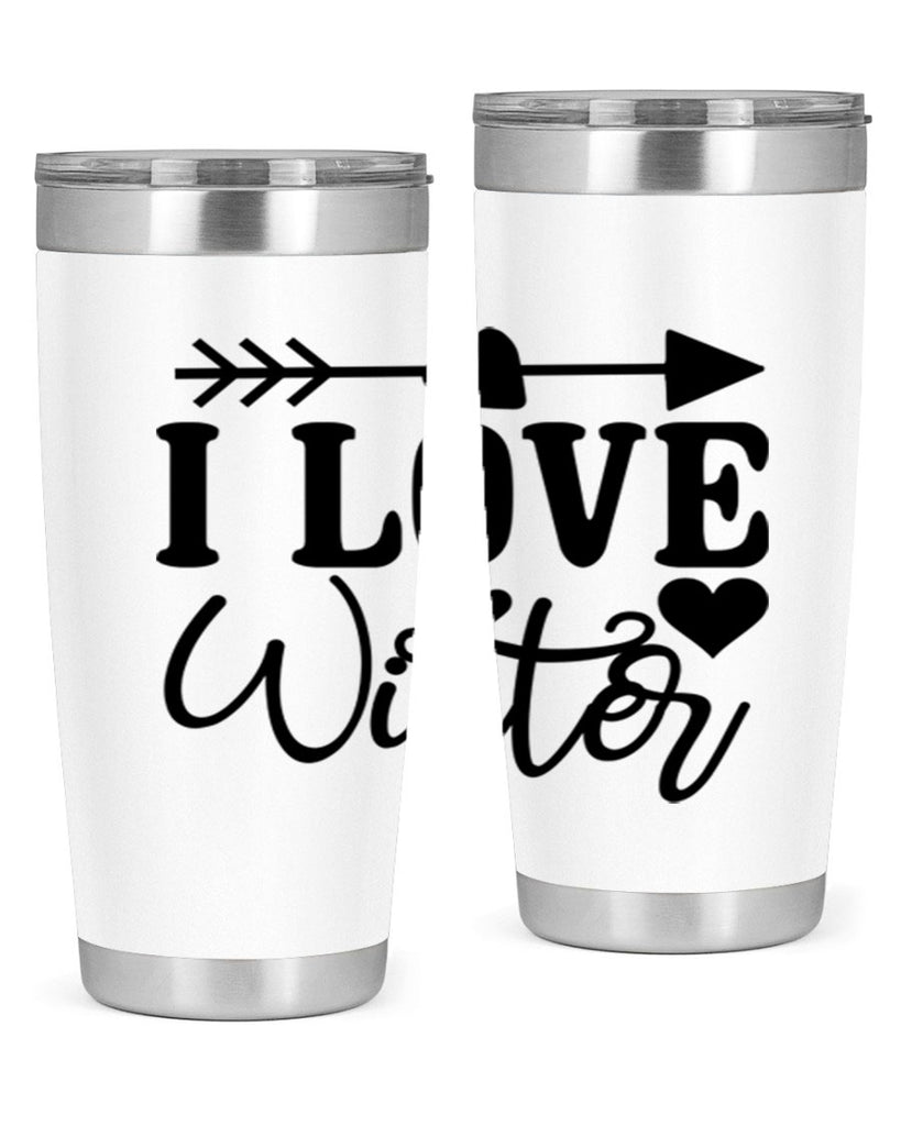 I Love Winter 227#- winter- Tumbler