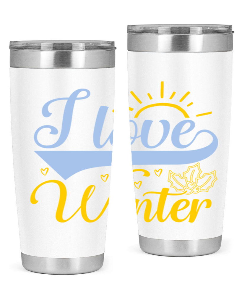 I love winter228#- winter- Tumbler