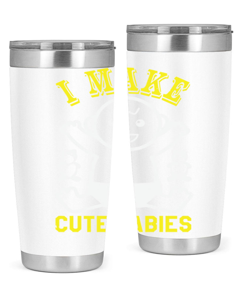 I make cute babies Style 36#- baby shower- tumbler