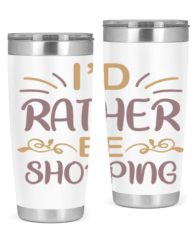 Id Rather Be Shopping 109#- fashion- Cotton Tank