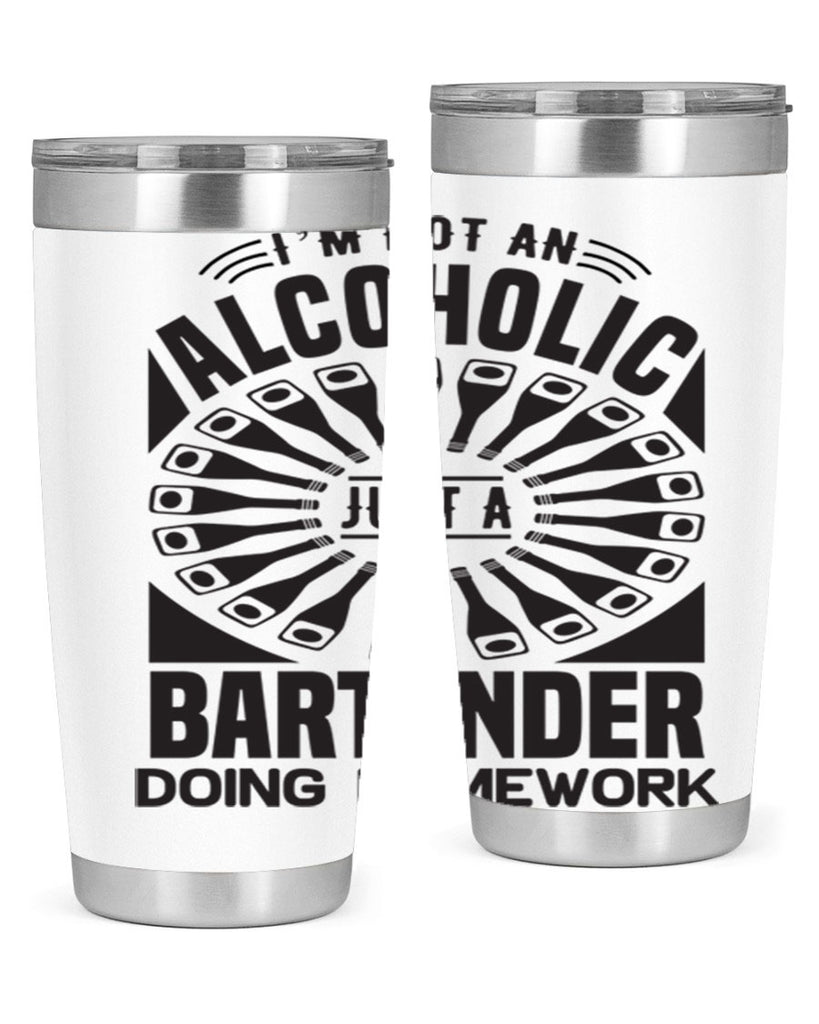 Im not an Style 18#- bartender- tumbler
