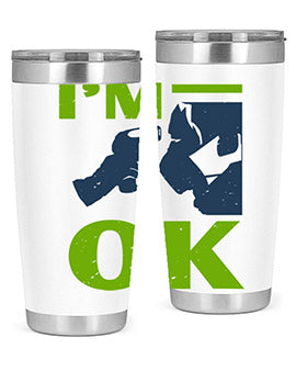 Im ok Style 30#- corona virus- Tumbler