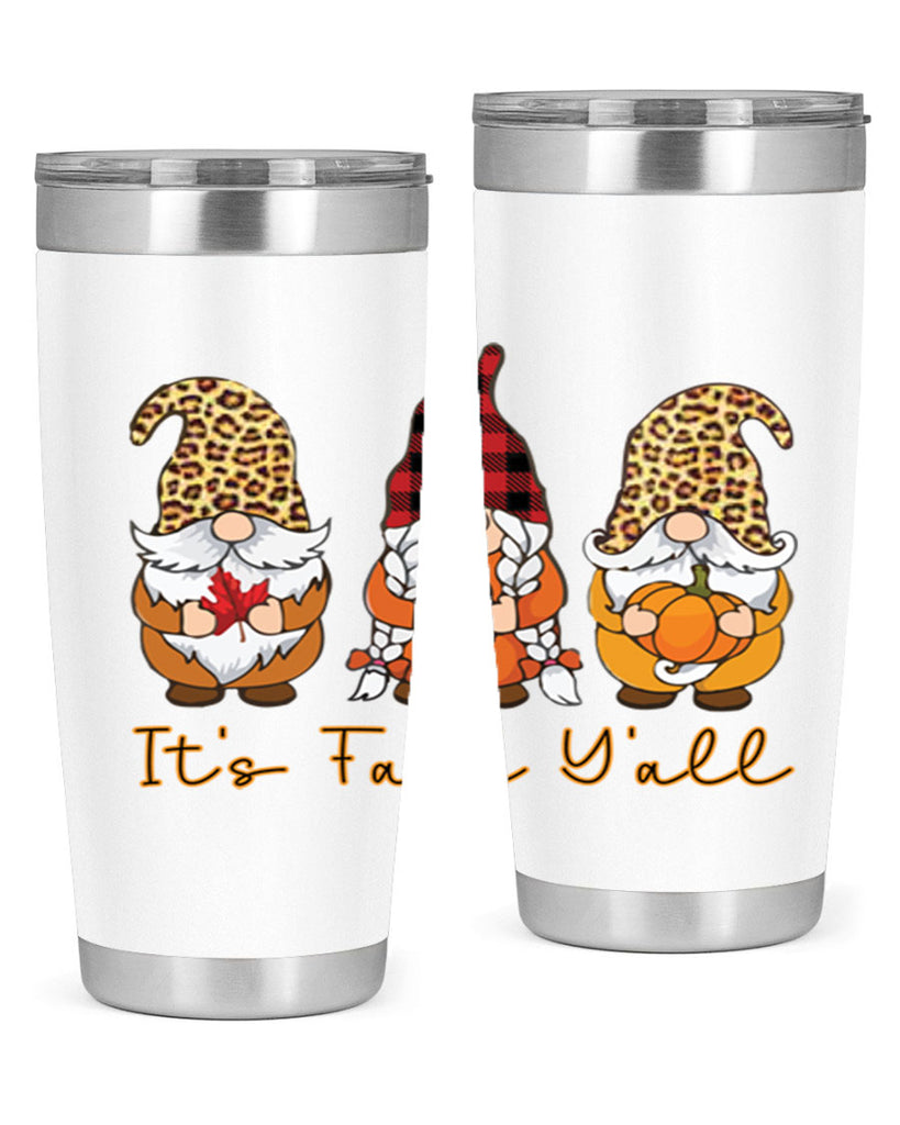 It s Fall Y all Gnome 362#- fall- Tumbler